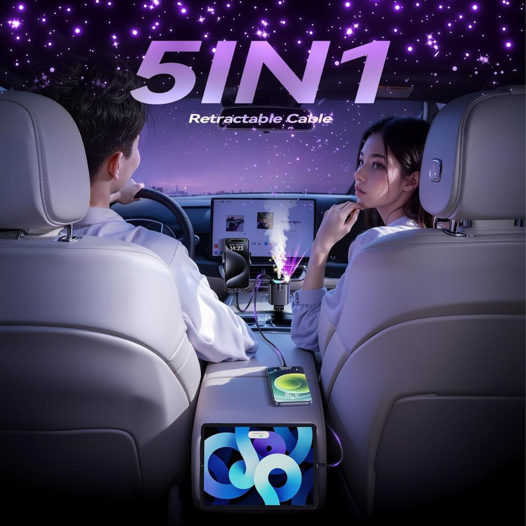 5-in-1 Starlight Car Charger